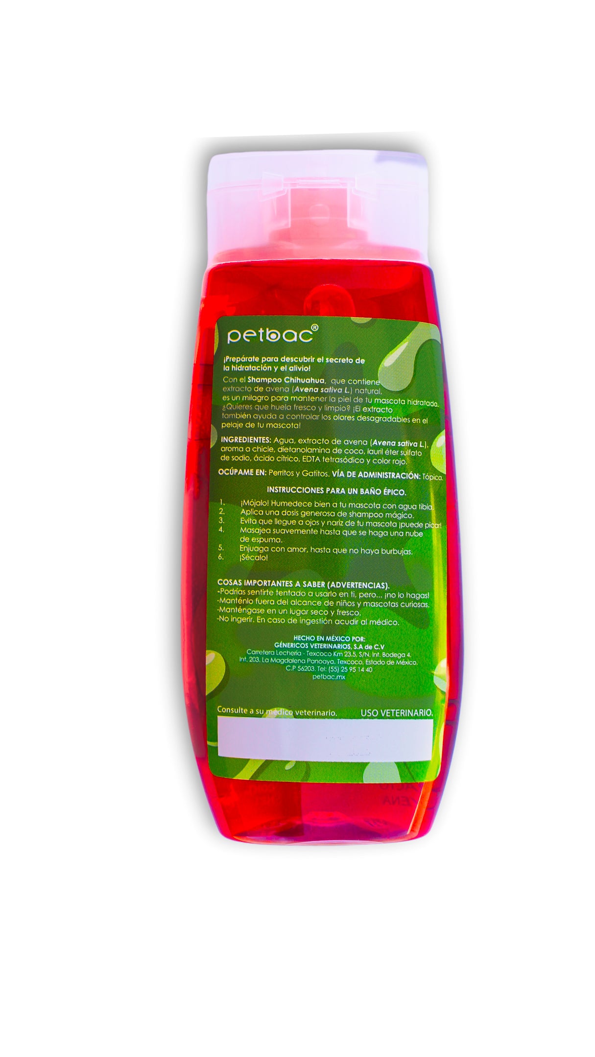 Shampoo Cuidado Especial Chihuahua 400 Ml - Petbac Shampoo Cuidado Especial Chihuahua 400 Ml - Petbac
